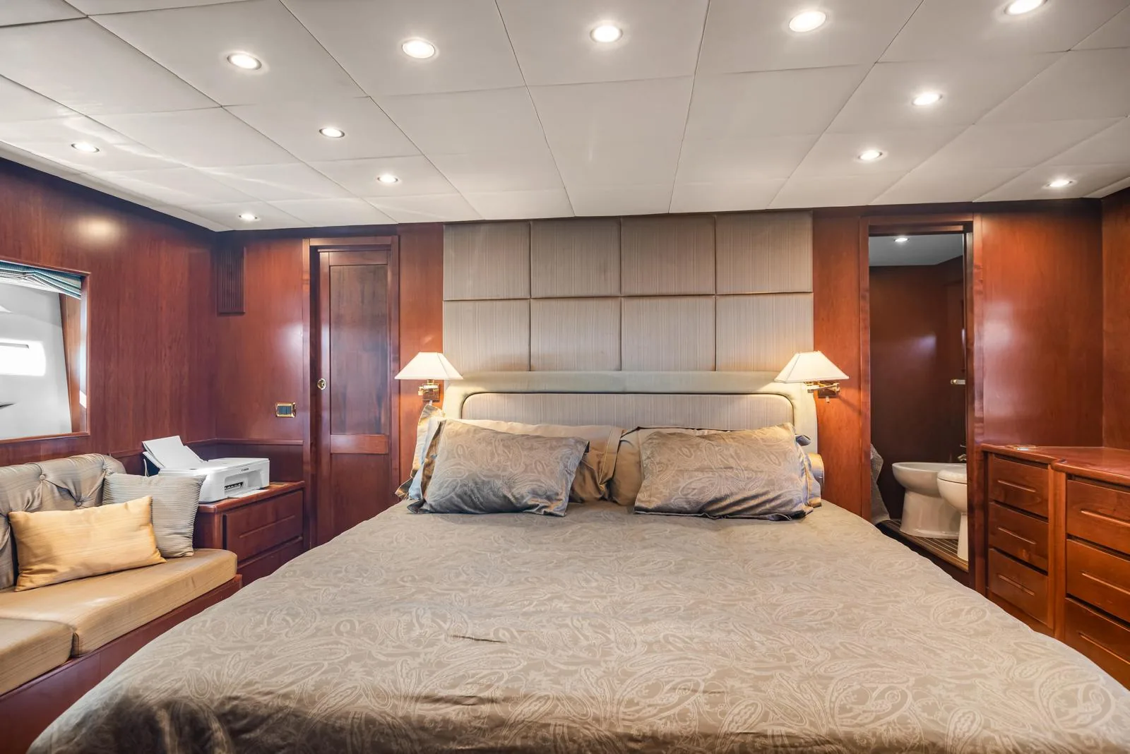 Camarote principal antes del refit